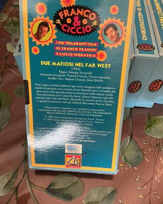 Colezione vhs franco & ciccio