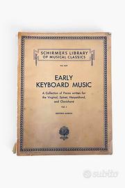 Early Keyboard Music – Volume I G. Schirmer Sparti