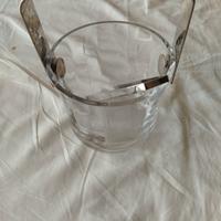 porta ghiaccio in cristallo 