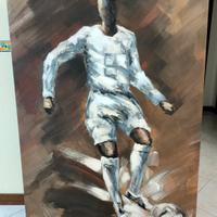 quadro calciatore 