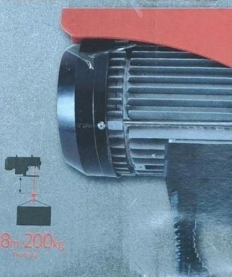 Paranco elettrico nuovo