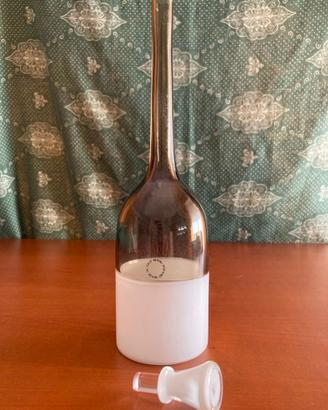 Rara bottiglia Venini Murano design Gio' Ponti