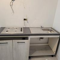 cucina lineare completa 3mt + tavolo e sedie