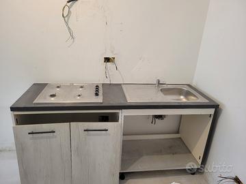 cucina lineare completa 3mt + tavolo e sedie
