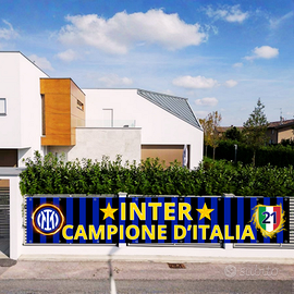 STRISCIONE 19 INTER CAMPIONE IN PVC 400X70 cm