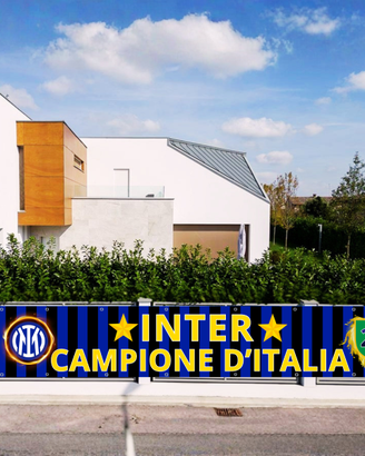 STRISCIONE 19 INTER CAMPIONE IN PVC 400X70 cm