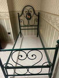Letto in ferro battuto