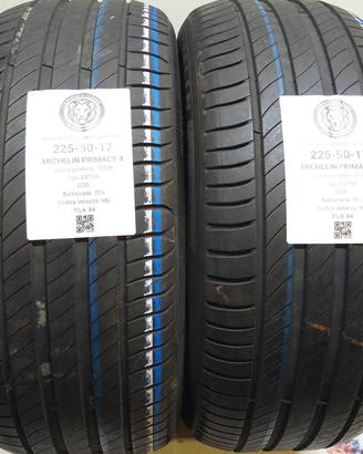 2 GOMME 225 50 17 MICHELIN A70528