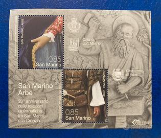 Francobolli San Marino 2012 20mo Croazia (MNH*)