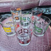 servizio 6 bicchieri liquore vintage 