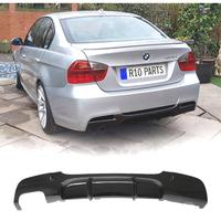 DIFFUSORE BMW E90 E91 LOOK M PERFORMANCE NERO LUCI