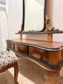 set pettiniera antica mobile