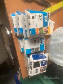 Varie cartucce HP