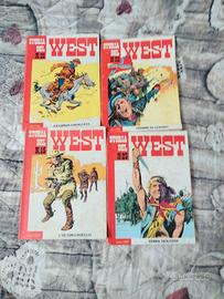 la storia del west fumetti 