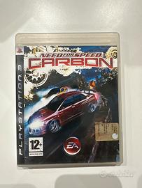 Gioco PS3 Need for speed carbon