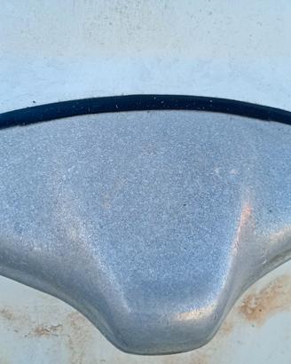 luce targa fiat 500 originale in alluminio 