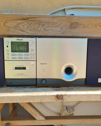 sony pmc d407l mini stereo compact
