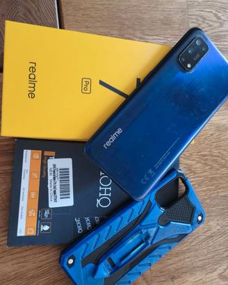 REALME 7 Pro 5G Smartphone + pellicoe + cover