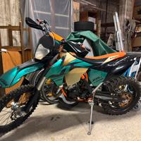 Ktm exc 125 2 tempi (six days 2016) moto da enduro