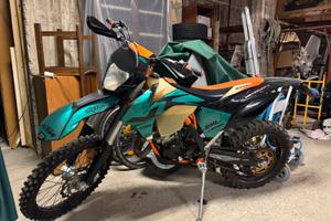 Ktm exc 125 2 tempi (six days 2016) moto da enduro