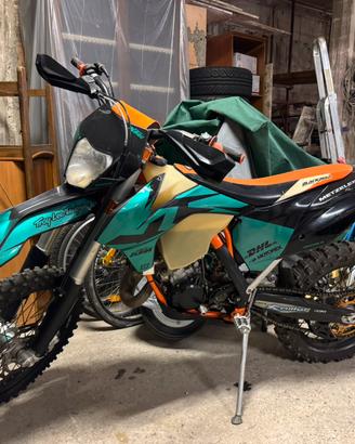 Ktm exc 125 2 tempi (six days 2016) moto da enduro