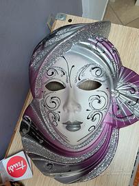 maschera veneziana in ceramica 