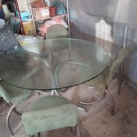 tavolo e sedie vintage condizionatore portatile 