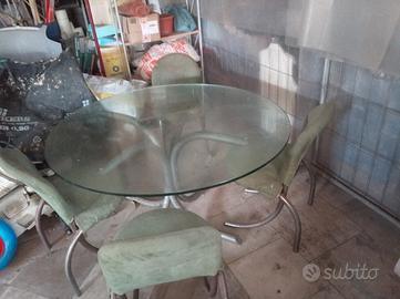 tavolo e sedie vintage condizionatore portatile 