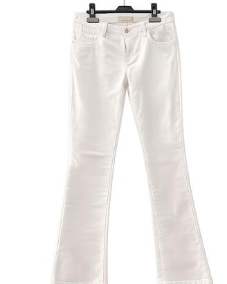 Jeans Fracomina bianchi a zampa taglia 29