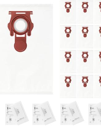 12 sacchi per aspirapolvere compatibili miele l1