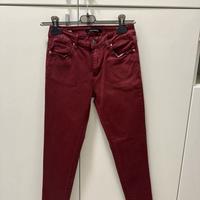 jeans borgogna Fornarina