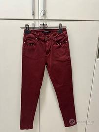 jeans borgogna Fornarina