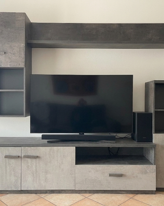 Parete attrezzata moderna + Credenza / Madia