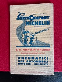 Mappa Carta d'Italia 1:500000 Touring Club Vintage