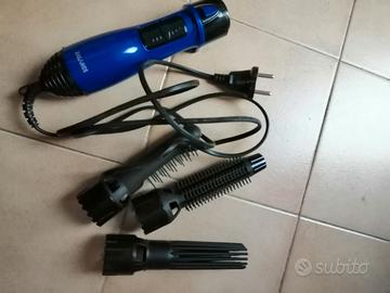 Asciugacapelli portatile con accessori