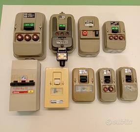 MATERIALE ELETTRICO VINTAGE BTICINO 