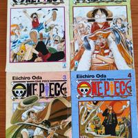 One Piece new edition fumetti 1-4 come nuovi
