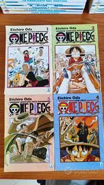 One Piece new edition fumetti 1-4 come nuovi