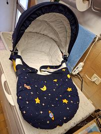 Navicella Chicco con fantasia stelle