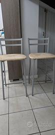 coppia sgabelli bar