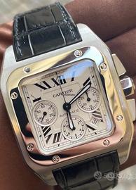 OROLOGIO CARTIER SANTOS 100 XL CRONOGRAFO