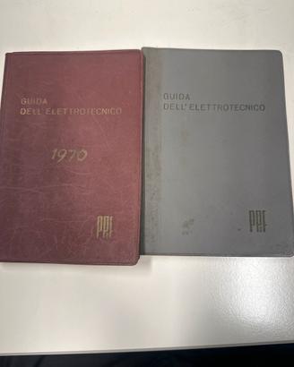 Manuali 1966 + 1970 – Guida dell’Elettrotecnico