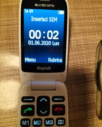 Telefono Beghelli SLV30-GPS anziani SOS