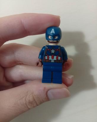 lego minifigure captain america originale marvel