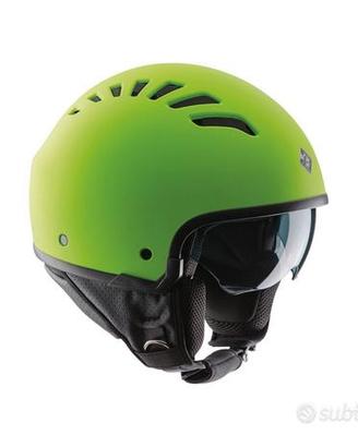 Casco tucano urbano demi -jet el' fresh verde gran