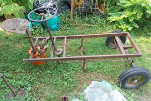 carrello anteriore  per falciatrice bertolini 