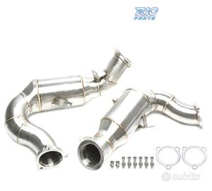 SOPPRESSORE DOWNPIPE PORSCHE MACAN 14-18 ACCIAIO 9
