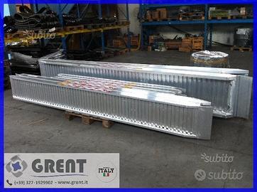 Rampe in Alluminio 4,0 mt. Portata 7.800 Kg