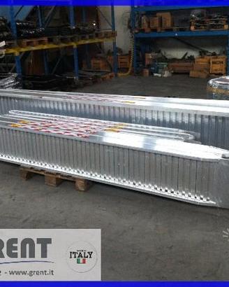 Rampe in Alluminio 4,0 mt. Portata 7.800 Kg
