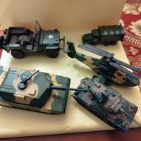 SET MODELLINI MEZZI MILITARI